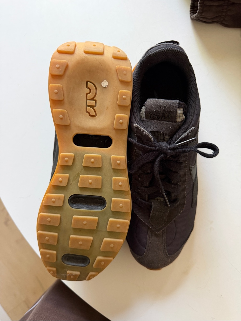 Nike Air Max Pre-Day Sneakers — Black/Gum - Picture 5 of 5